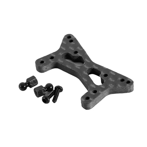 Carbon Front Shock Towers mit Halterung for 1/24 Buggy for Losi for Micro-B Ausgestattet mit OP Ball Ball bolzen Carbon Front Shock Towers mit Halterung for 1/24 Buggy for Losi for Micro-B Ausgestattet mit OP Ball Ball bolzen von eejinwen