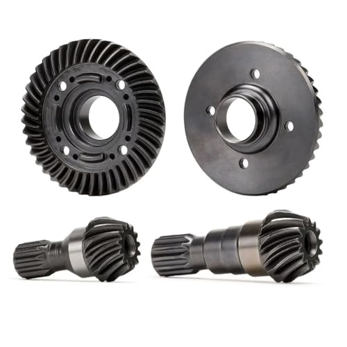 Gehärtetem Stahl Vorne und Hinten Differential Ring Getriebe Diff Ritzel for TRA-XXAS 1/5 for X-MAXX 1/6 XRT Teile von eejinwen