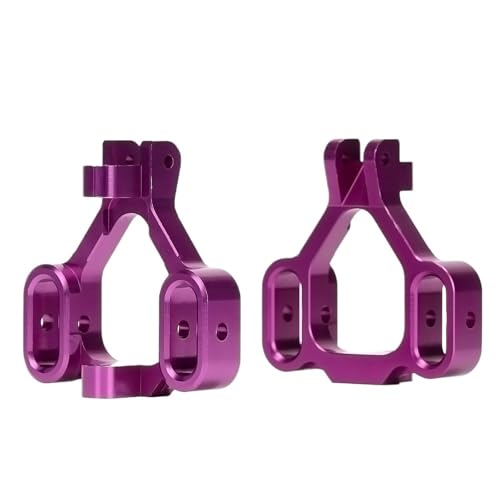 Legierung 85048 Vorne Hinten C-HUB Lenkung Sitz 5-Grad for RC Auto for HPI for Sav-Age for Flux 2350 XL X 4,6 5,9 21 25 SS 4,1 3,5 5SC(Purple) von eejinwen