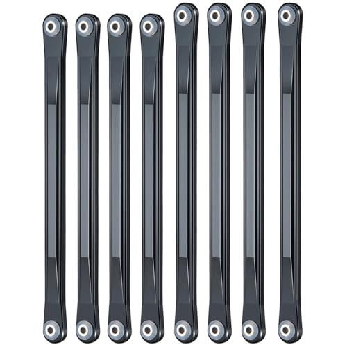 Metall Chassis Link Rod Oberen und Unteren Gestänge for LMT 4WD LKW 1/8 RC Crawler Auto Upgrade Teile(Upper and Lower) von eejinwen