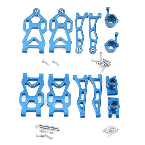 Metall-Lenkbecher vorne und hinten for SCY 16101 16102 16103 16106 16201 for JJ-RC Q130A Q130B Q141 Q117 1/16 RC-Auto-Upgrade-Teile(Front and Rear) von eejinwen