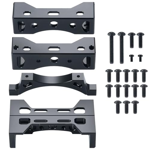 Metall-Querträger-Kit, Heckträger, Stoßstangenachse, modifiziert for Tam-iya Man 1/14 RC-Sattelzug-Anhänger, Upgrade-Teile von eejinwen
