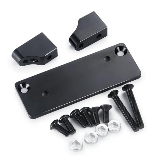 Metall Servo Mount Platte Kit for TAM-IYA 1/10 for Clod fo Bu-Ster 4x4x4 Upgrade Teile von eejinwen