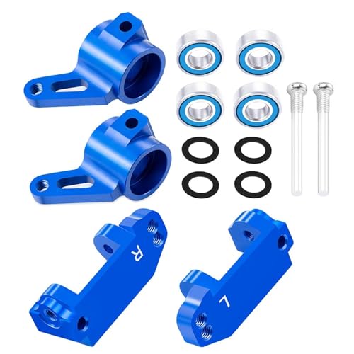 Metall-Vorderachsblock, Lenkblöcke, Hinterachsträger-Kit for 1/10 2WD, for SLA-sh, for Stam-pede, for Rus-tler RC-Autoteile von eejinwen