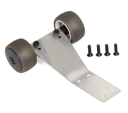 Metall-Wheelie-Bar for ARR-ma 1/18 for Gra-nite for Typ-hon RC Auto Upgrade Teile Zubehör(Zwart) von eejinwen