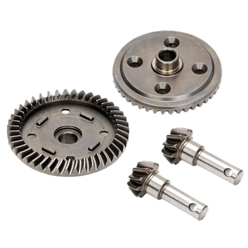 Stahl 9579 Helical Differential Ring Ritzel 43T/10T for RC for Tra-xxas 1/8 for SLE-dge for Tra-xxas #95096-4(Front Rear) von eejinwen