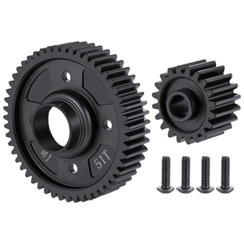 Stahl-Mitteldifferential 51T Ausgangszahnrad und 20T Eingangszahnrad for 1/6 XRT 1/5 for X-MAXX 8S for Monster Truck Teile Stahl-Mitteldifferential 51T Ausgangszahnrad und 20T Eingangszahnrad for 1/6 XRT 1/5 for X-MAXX 8S for Monster Truck Teile von eejinwen