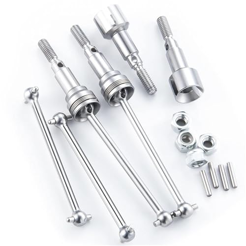 Stahl Vorne CVD Antriebswelle Hinten Dogbone for 1/16 HBX 16889A 16889 16890 16890A SG1601 SG1602 RC LKW Teile von eejinwen
