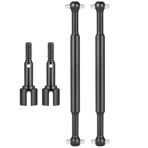 Stahl Vorne und Hinten CVD Antriebswelle Dogbones und Stick Tasse for Tam-iya for Heißer-Schuss 58391 4WD 1/10 Buggy LKW Teile(Rear) von eejinwen