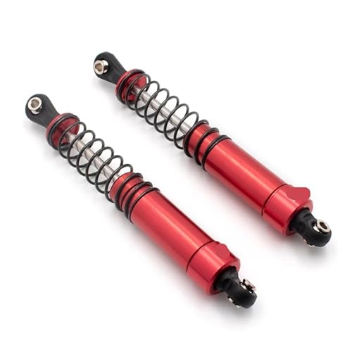 eejinwen 100-mm-Stoßdämpfer-Upgrades aus Metall for 1/10 RC-Crawler-Auto Axial for Tra-xxas TRX4 TRX-4 SCX10 II 90046 D90 SCX10 (2 Stück) von eejinwen