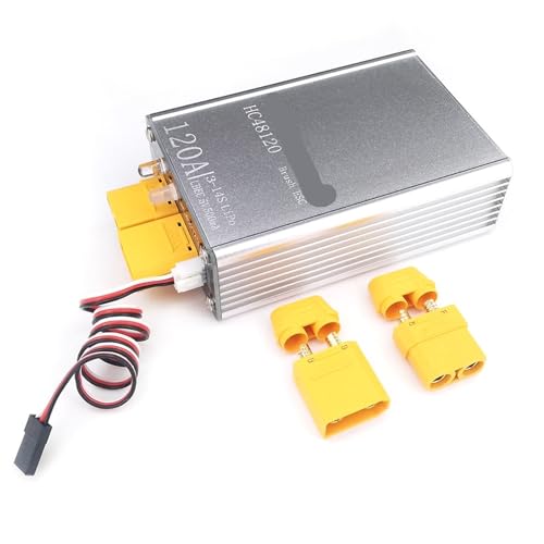 eejinwen 10V-55V 3S-13S 120A Gebürsteter ESC Vorwärts-/Rückwärts-Bürstenmotor-Drehzahlregler 5V 0,5A BEC for RC-Auto-Tankwagen-Boot RC-Crawler eejinwen 10V-55V 3S-13S 120A Gebürsteter ESC Vorwärts-/Rückwärts-Bürstenmotor-Drehzahlregler 5V 0,5A BEC for RC-Auto-Tankwagen-Boot RC-Crawler von eejinwen