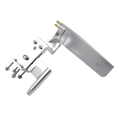 eejinwen 115 mm Bootsruder, Doppel-Wasseraufnahme + 4,76 mm 3/16 Zoll Flexibler Wellenstrebe, Halterungssatz for RC-Bootsrennen, Geschwindigkeit, Mono, Oral for Vee eejinwen 115 mm Bootsruder, Doppel-Wasseraufnahme + 4,76 mm 3/16 Zoll Flexibler Wellenstrebe, Halterungssatz for RC-Bootsrennen, Geschwindigkeit, Mono, Oral for Vee von eejinwen