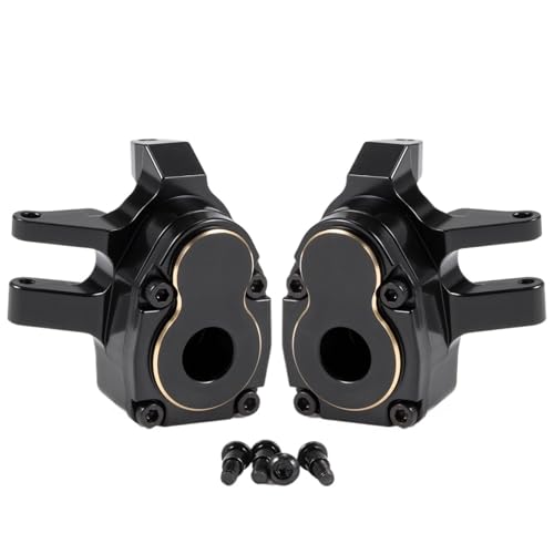 eejinwen 148 g Messing-Portalknöchel-Portalabdeckungsgewichtssatz for Axial-Kunststoff und Vanq-uish-Aluminium for Cap-ra F9 SCX10 III AR45P-Achse(Knuckle and Cover) von eejinwen
