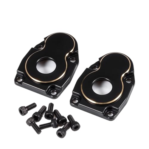 eejinwen 148 g Messing-Portalknöchel-Portalabdeckungsgewichtssatz for Axial-Kunststoff und Vanq-uish-Aluminium for Cap-ra F9 SCX10 III AR45P-Achse(Portal Cover) von eejinwen