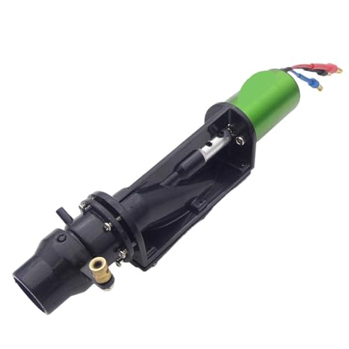 eejinwen 15-mm-Jetpumpe, Wasserstrahlruder, Turbospray, 2440-380-Motor for 30–50 cm RC-Boot, Jet-Drive-Boot for VEE, for Oral, for Mono, Motorboot-Upgrade-Teil(Pump with 2440 Motor) von eejinwen