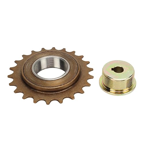 eejinwen 16T 22T Freilauf Linksantrieb Adapter Set Eisen Robuste Konstruktion for MY1016Z MY1016 MY1018 MY1020 Motor(22T) von eejinwen