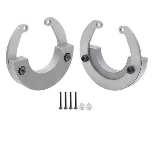 eejinwen 2Pcs for TRX-4 Wolfram Stahl Portal Achse Gewichte Gegengewicht for 1/10 RC Crawler Auto for Trax-xas Trx4 Trx6 Upgrade Teile(A) von eejinwen