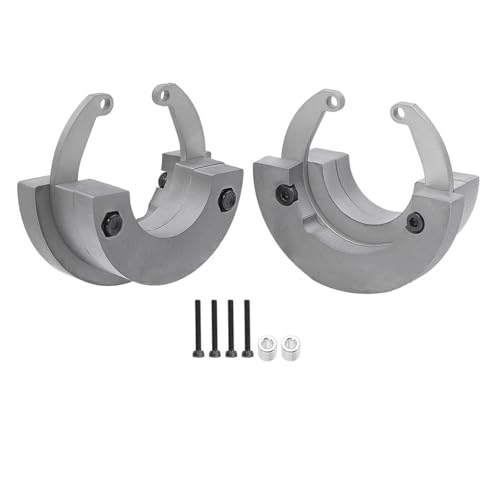 eejinwen 2Pcs for TRX-4 Wolfram Stahl Portal Achse Gewichte Gegengewicht for 1/10 RC Crawler Auto for Trax-xas Trx4 Trx6 Upgrade Teile(C) von eejinwen