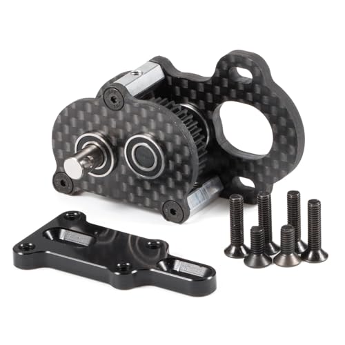 eejinwen 48P 29g Ultraleicht for LCG Portal Übertragung Wettbewerb Carbon Tiny Getriebe for Axial for Cap-ra AR45P for Vanq-uish F10 Portal Achse(Zwart) von eejinwen