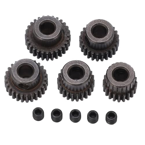 eejinwen 5 Stücke 48DP Motorgetriebe 5mm Wellenloch 20T 22T 24T 26T 28T Ritzel for Mon-Ster 1/10 RC Truck eejinwen 5 Stücke 48DP Motorgetriebe 5mm Wellenloch 20T 22T 24T 26T 28T Ritzel for Mon-Ster 1/10 RC Truck von eejinwen