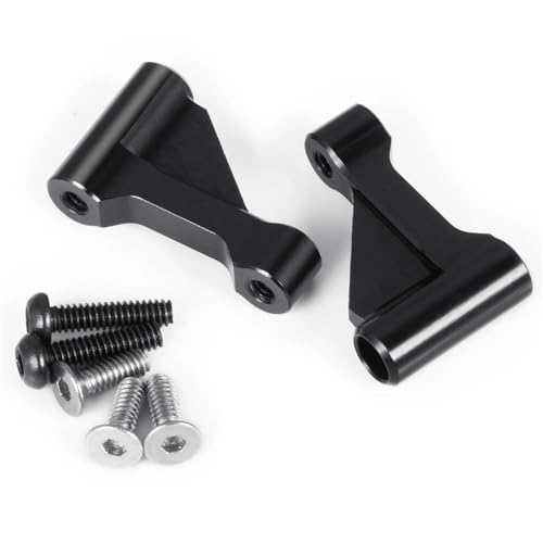 eejinwen Aluminiumlegierung Hintere Armhalterung Spurstangenhalterung Vordere Strebenhalterung Kit for 1/16 for Mini-B 1/18 for Mini-T 2.0 RC Auto Buggy Truck Upgrade(Front) von eejinwen