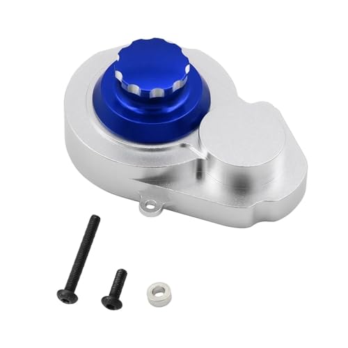 eejinwen CNC-Aluminium-Metall-Getriebeabdeckung Getriebegehäuse for 1/10 for Tr-axxas for SLA-sh for Ru-stler for Stam-pede 2WD RC-Auto-Upgrade-Teile(Blauw) von eejinwen
