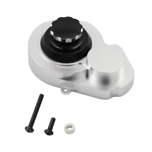 eejinwen CNC-Aluminium-Metall-Getriebeabdeckung Getriebegehäuse for 1/10 for Tr-axxas for SLA-sh for Ru-stler for Stam-pede 2WD RC-Auto-Upgrade-Teile(Zwart) von eejinwen