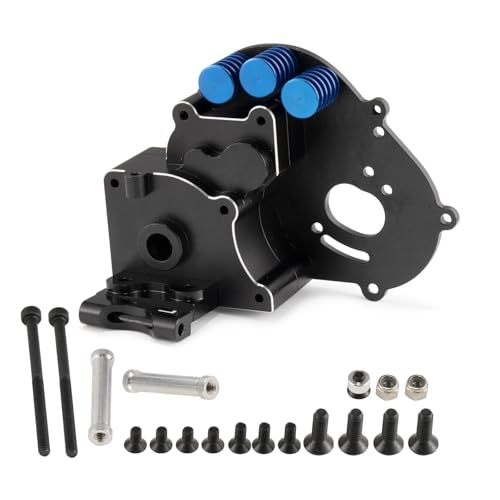 eejinwen Getriebegehäuse aus Metall mit Schrauben for 1/10 for TRA-XXAS for SLA-SH 2WD VXL for Rus-tler for Stam-pede for Ba-ndit RC-Auto-Upgrade-Teil von eejinwen