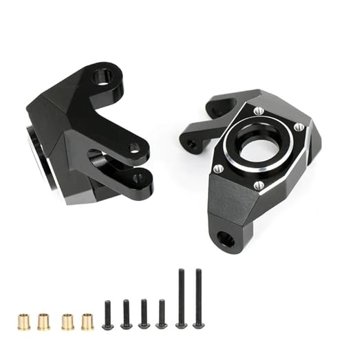 eejinwen Hochleistungs-Aluminium-CNC-gefräste AR90-Vorderachsschenkel, Upgrade-Teile for RC-Crawler-Autos, Axial SCX6 AXI05000 von eejinwen