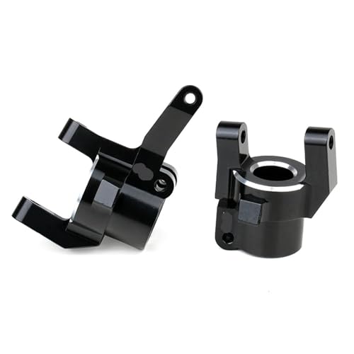 eejinwen Hochleistungs-Aluminium-CNC-gefrästes AR90-Vorderachsen-C-Naben-Set, Upgrade-Teile for RC-Crawler-Auto Axial SCX6 AXI05000 von eejinwen