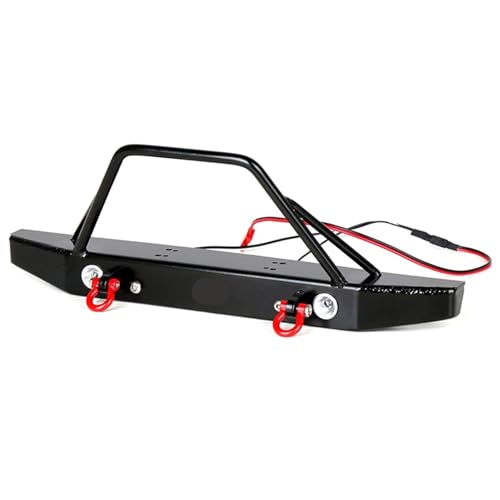 eejinwen Metall Front Stoßstange Upgrades Teile Zubehör for 1/6 RC Crawler Auto Axial SCX6 AXI05000 von eejinwen