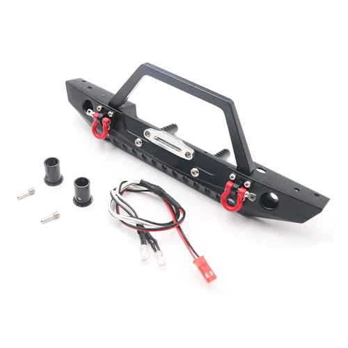 eejinwen Metall-Frontstoßstange for RC-Crawler-Auto for Tra-xxas TRX-4 Trx4 for Re-dcat for Gen8 for Scout II von eejinwen