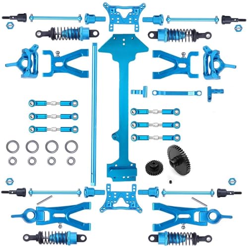 eejinwen Metall-Upgrade-Teilesatz Antriebswelle Querlenker for Wl-Toys A959-B A969-B A979-B K929-B A959B 1/18 RC-Autozubehör von eejinwen