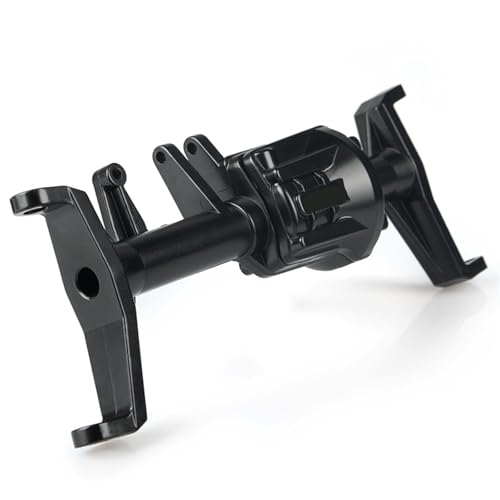 eejinwen Metall-Vorder- und Hinterachsgehäuse, Achsgehäuse mit schwarzer Abdeckung for 1/10 RC Crawler Car for Tra-xxas TRX-4 TRX4 Upgrade(Front Axle) von eejinwen