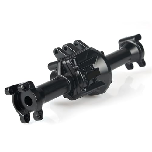 eejinwen Metall-Vorder- und Hinterachsgehäuse, Achsgehäuse mit schwarzer Abdeckung for 1/10 RC Crawler Car for Tra-xxas TRX-4 TRX4 Upgrade(Rear Axle) von eejinwen