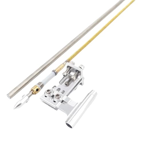 eejinwen RC-Boot Flexible Antriebswelle 4 mm Lager Rechts Links Wellenstrebe Stinger Halterung 400 mm for RC-Schnellboot Mono Oval for VEE-Wasserflugzeug(1set Right Hand) von eejinwen