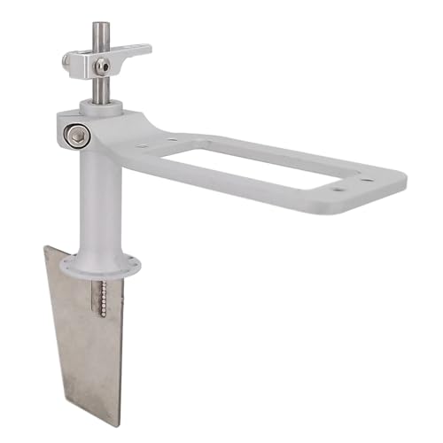 eejinwen RC-Bootsruder, 40 x 29 mm, rostfreies Unterwasserruder mit Servohalterung for FSR-V RC-Rennboot von eejinwen