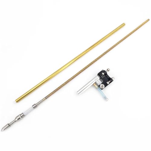 eejinwen RC-Schnellboot, 4,76 mm, 3/16 Zoll, Flexible Welle, rechts und Links, 70 mm Welle for Stin-ger-Federbein-Kits for 70–90 cm Rumpf, RC-Bootsrennen, Mono Vee Oval(1set Right Hand) von eejinwen