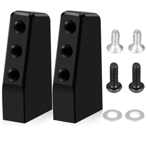 eejinwen Servoarmhalterungen aus Aluminiumlegierung, Block-Servounterstützung for 1/16 RC-Auto-Buggy-Truck for Mini-B-Upgradeteile(Servo Block Mount) von eejinwen