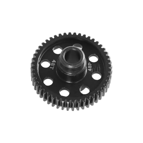eejinwen Stahl 48P 48T 55T 62T 70T Stirnradgetriebe Getriebe for TRA-XXAS 1/10 4-für Tec 2.0 3.0 RC Auto Upgrade Teile Zubehör(48T) von eejinwen