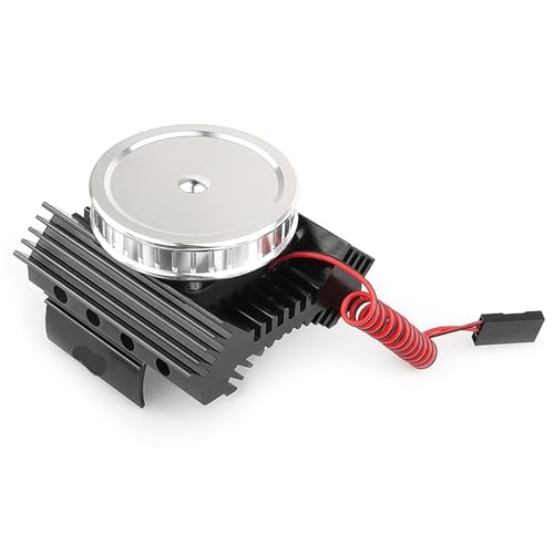 eejinwen for All-oy 540/550 Motorkühlkörper und Lüfter-Upgrades for RC Crawler Car Axial SCX10 II 90046 for Wr-aith D90 for Trax-xas TRX4 von eejinwen