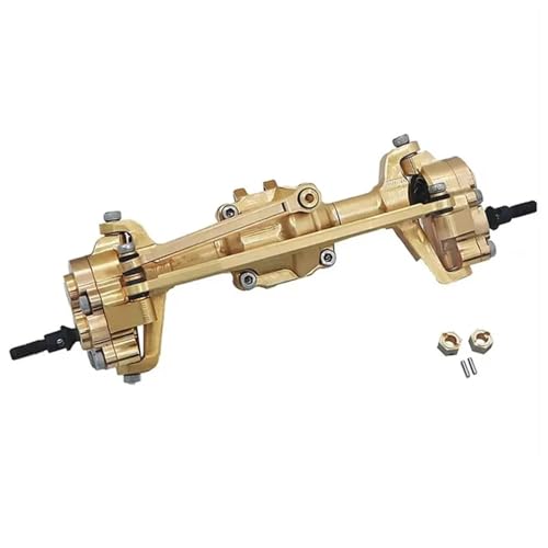 eejinwen for FMS Komplette Messing Vorne Hinterachse Set for FMS FCX18 FCX24 1/24 1/18 RC Auto Upgrade Teile(Front) von eejinwen