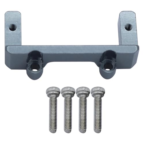 eejinwen for FMS Metall Servo Halterung for 1/24 for Xiao-qi FCX24 RC Crawler Auto Upgrades Teile Zubehör(Titanium) von eejinwen