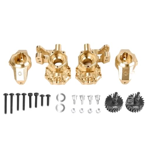 eejinwen for GRC G2 Aluminium for Acke-rman for King-gpin Drop Steering C Block Kit G2 Metall-Lenkkit GAX0032G/GAX0032T(Metal) von eejinwen