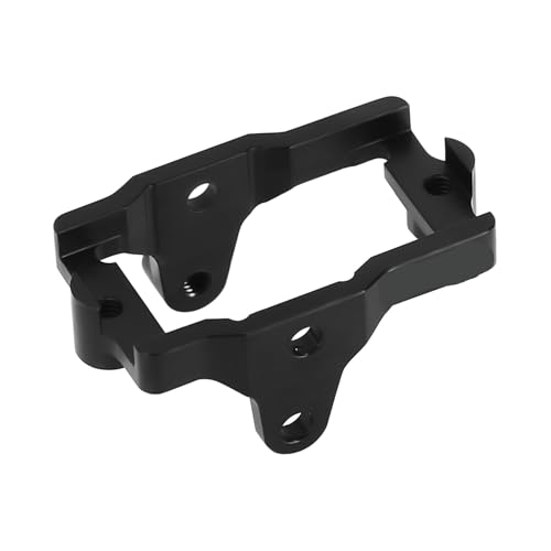 eejinwen for INJ-ORA 3g CNC-Aluminium-Servohalterung for 1/18 RC Crawler Car TRX4M Upgrade-Teile (4M-13BK) von eejinwen
