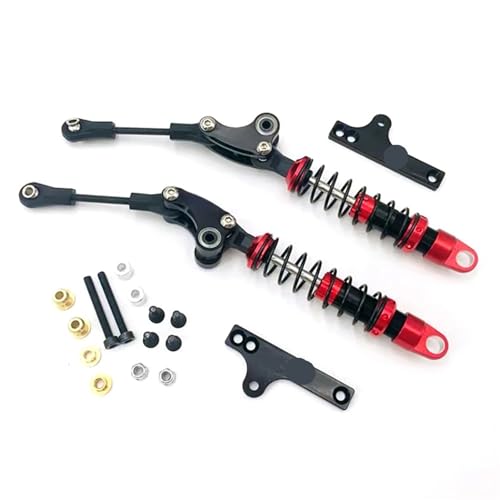 eejinwen for LCX for Racing 1/10 RC Crawler Aluminium Cantilever Kit Suspension Shock Set for Ax-ial SCX10 II 90046 90047 Upgrades Teil Zubehör von eejinwen