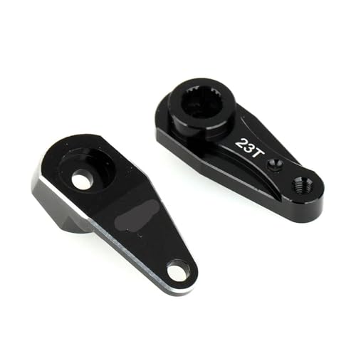 eejinwen for LCX for Racing 1/10 RC Crawler Aluminium Servo Arm Servo Horn 23T 25T for Axial RBX10 for RYFT Upgrades Teile Zubehör(23T) von eejinwen