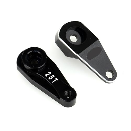 eejinwen for LCX for Racing 1/10 RC Crawler Aluminium Servo Arm Servo Horn 23T 25T for Axial RBX10 for RYFT Upgrades Teile Zubehör(25T) von eejinwen