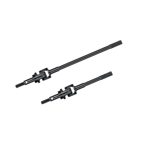 eejinwen for LCX for Racing 1/6 RC Crawler Hartstahl AR90 Vorderachse Hinterachse CVD Antriebswelle Upgrades Teile Zubehör for Axial SCX6(Front Axle Shaft) von eejinwen