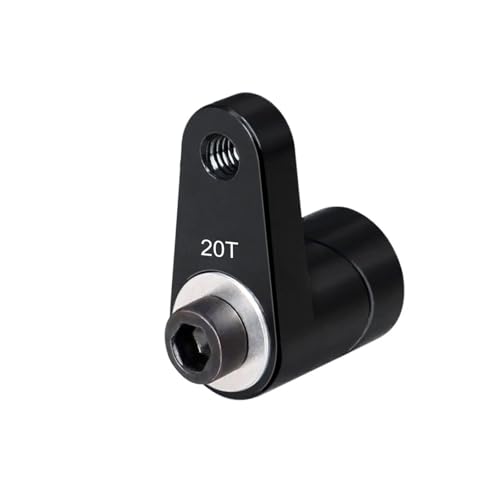 eejinwen for LCX for Racing RC Truck Aluminium Servo Saver Servo Arm Servo Horn for ARR-ma 1/14 1/16 1/18(Zwart) von eejinwen